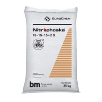 Nitrophoska Komplex NPK 15-15-15 25 kg alap műtrágya nitrogén foszfor kálium