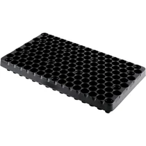 Desch Plantpak műanyag kerek szaporító tálca 53x30 cm 150 lyukas fekete magvetéshez