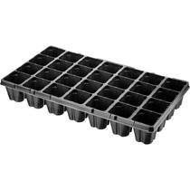 Desch Plantpak palántanevelő tálca 56x31 cm 28 lyukas fekete magvetéshez, palántaneveléshez