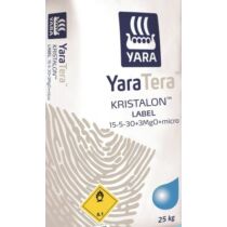 YaraTera Kristalon 15-5-30+3Mg+M.e. 25 kg vízoldható kálium túlsúlyú komplex műtrágya tápoldatozáshoz