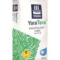YaraTera Kristalon special 18-18-18+3Mg+M.e. 25 kg vízoldható kiegyenlített komplex műtrágya tápoldatozáshoz és lombtrágyázáshoz
