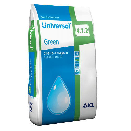 Universol Green 23-6-10+2Mg+ M.e. 25 kg Komplex vízoldható műtrágya