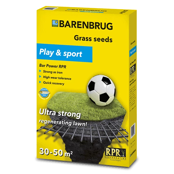 Barenbrug Bar Power RPR Lawn 1 kg fűmag, erős mint a vas