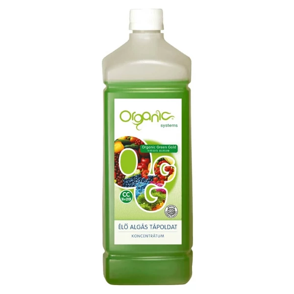 Organic Green Gold élő algás tápoldat 1 liter