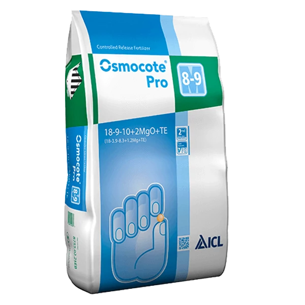 OSMOCOTE Pro 8-9N 18-9-10+2Mg 25 kg Dísznövény műtrágya