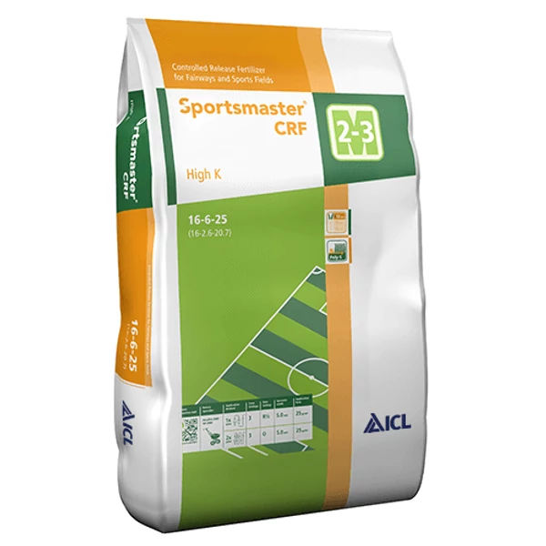 Sportsmaster High-K 16-6-25 gyep 25 kg prémium gyepműtrágya