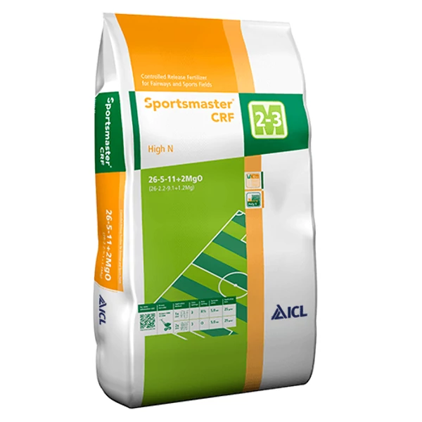 Sportsmaster High-N 26-5-11 gyep 25 kg prémium gyepműtrágya