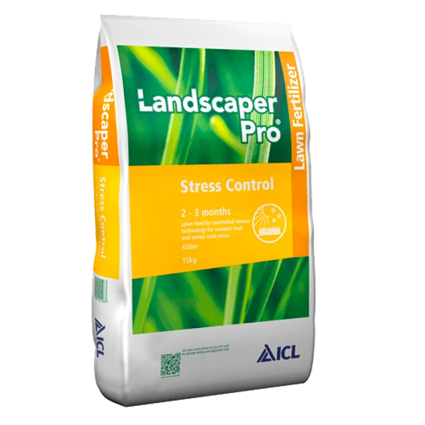 Landscaper Pro Stress C. 2-3 hó 19-5-23+2Mg 15 kg prémium gyepműtrágya nyárra az Everris-től