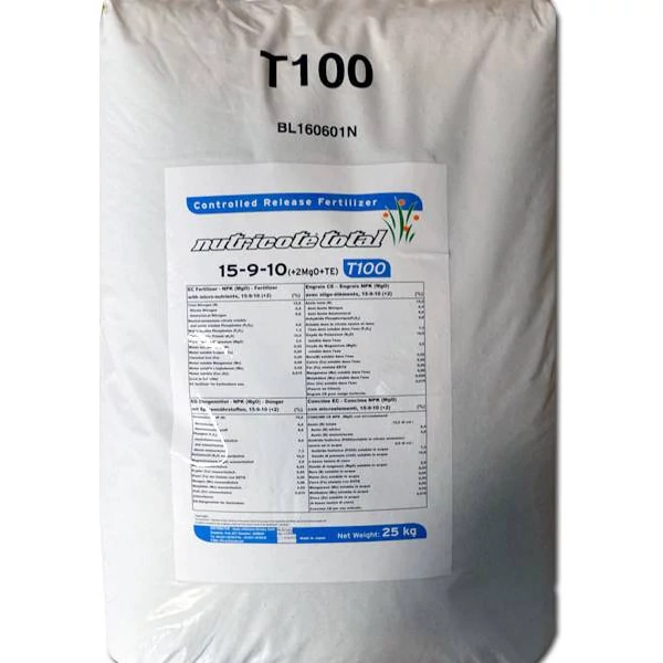 Nutricote Total T100-N 15-09-10+2Mg+m.e. 25 kg