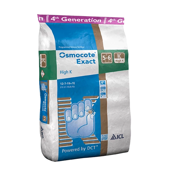 OSMOCOTE Exact DCT 5-6K 12-7-19+Te 25 kg Dísznövény műtrágya