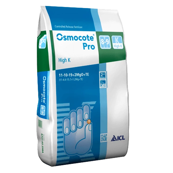 OSMOCOTE Pro 8-9K 11-10-19+2Mg 25 kg Dísznövény műtrágya