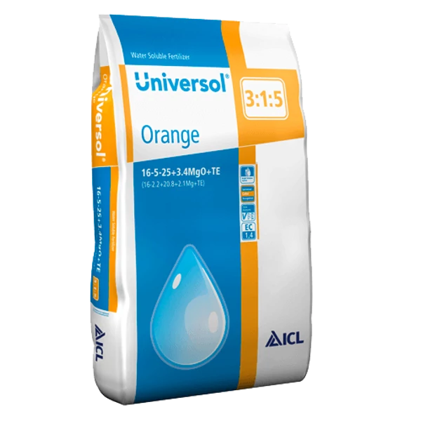 Universol Orange 16-5-25+2Mg+ M.e. 25 kg Komplex vízoldható műtrágya