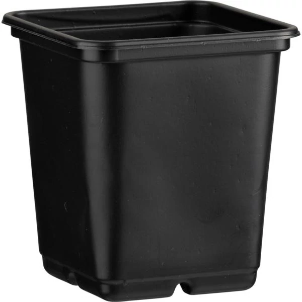 Desch Plantpak szögletes palántanevelő cserép 10x10x11 cm, fekete magvetéshez, palántaneveléshez