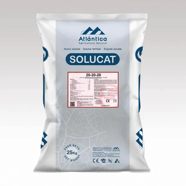 Solucat 20-20-20+ME 25 kg vízoldható általános komplex műtrágya