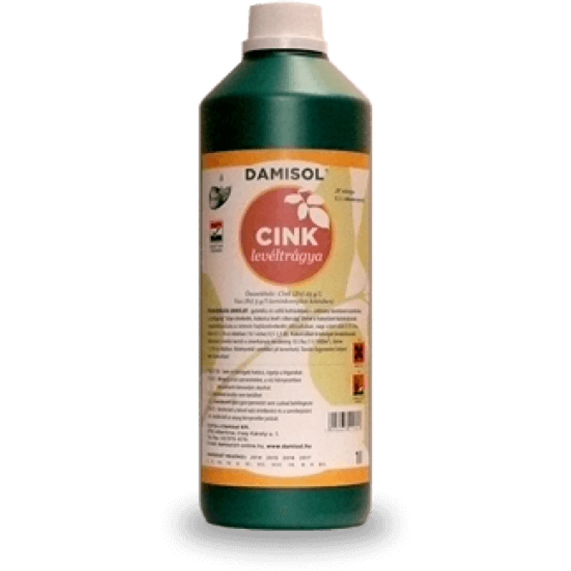 Damisol Cinkaminkomplex 1 liter Mikroelem lombtrágya