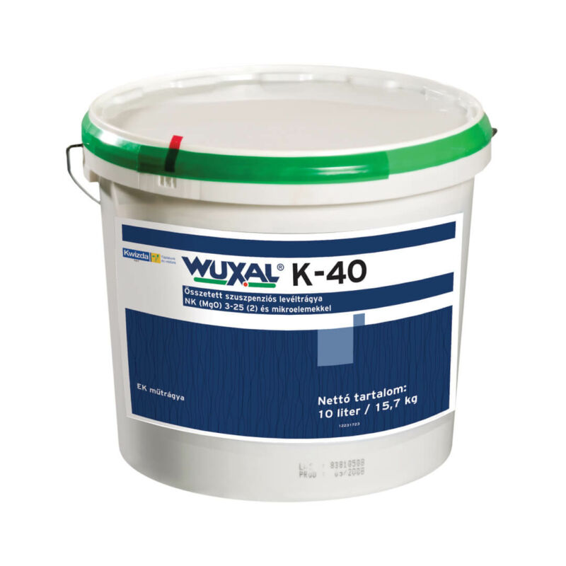 Wuxal K-40 10 liter extra magas káliummal a termésminőség javítására