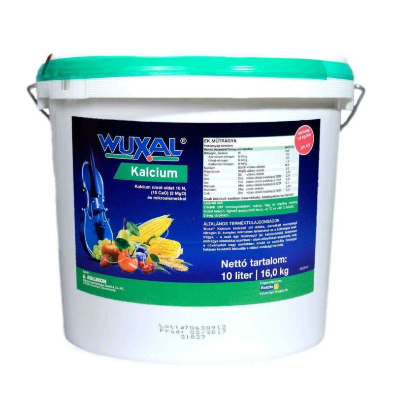 Wuxal Kalcium 10 liter Mikroelem lombtrágya