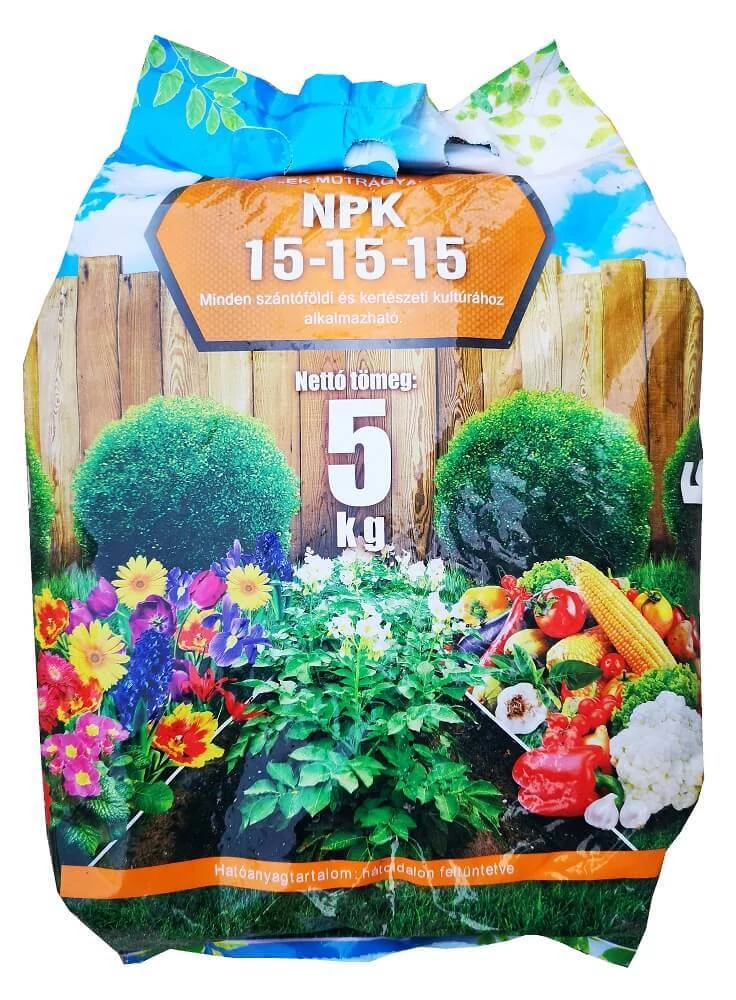 Komplex NPK műtrágya 15-15-15 5 kg