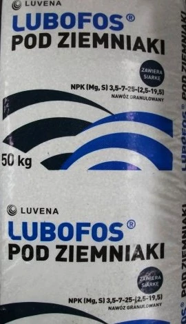 Lubofos burgonya 3,5-7-25+Ca+Mg+S 25 kg