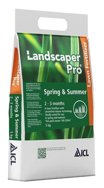 Landscaper Pro Spring&Summer tavaszi és nyári gyeptrágya 2-3 hó 20-0-7+M.e. 5 kg