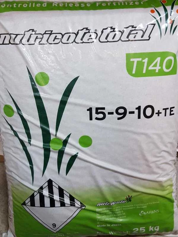 Nutricote Total T140-N 15-09-10+2Mg+m.e. 25 kg
