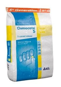 Osmocote 5 S-Curved 12-14 hó 16-8-12+2Mg 25 kg