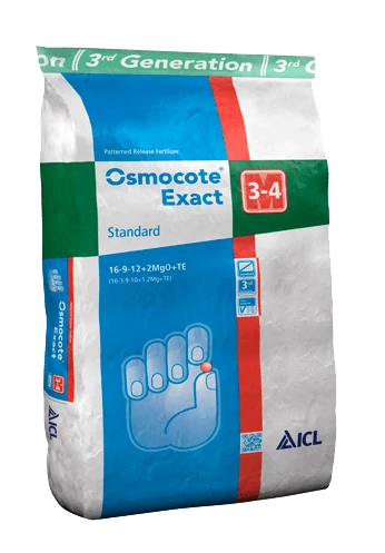 Osmocote Exact 3-4N Standard 16-9-12+3Mg 25 kg