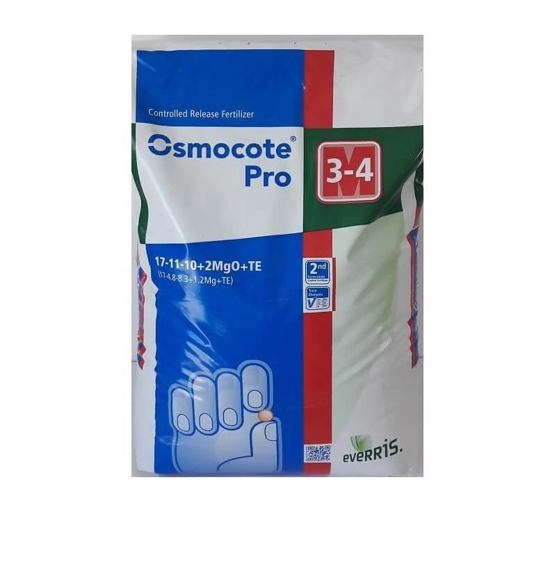 Osmocote Pro 3-4N 17-11-10+2Mg 25 kg