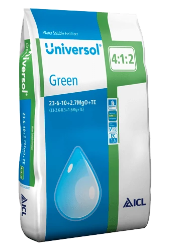Universol Green 23-6-10+2Mg+ M.e. 25 kg