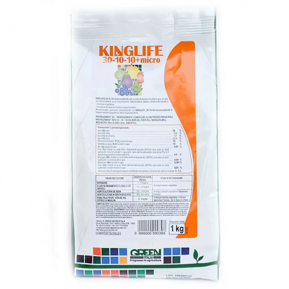 Kinglife 30-10-10+m.e. 1 kg