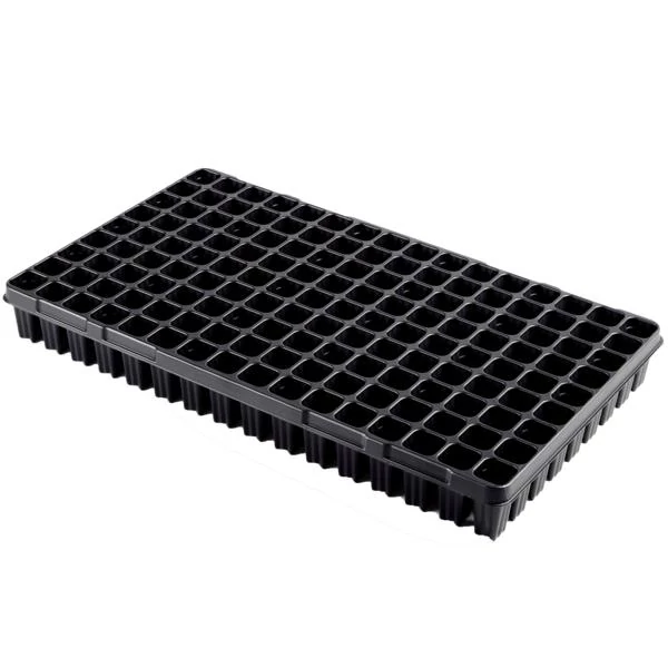 Desch Plantpak szaporító tálca 53x30 cm erdész 144 lyukas fekete