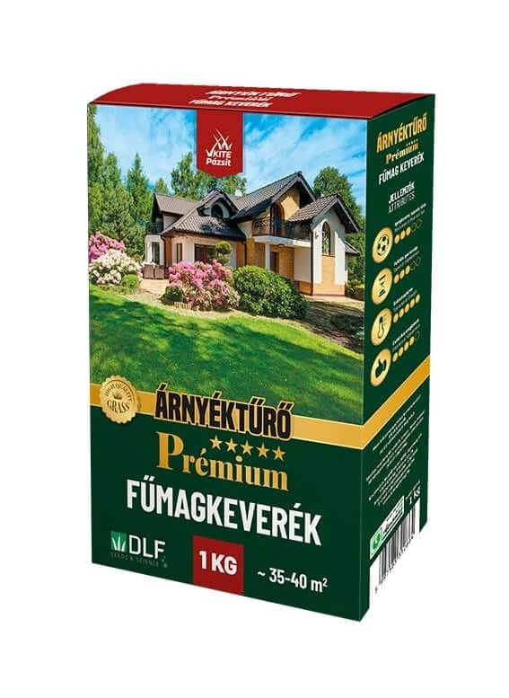 KITE DLF prémium árnyéktűrő fűmag 1 kg