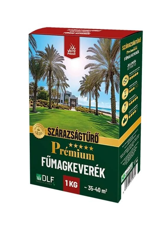 KITE DLF prémium szárazságtűrő fűmag 1 kg