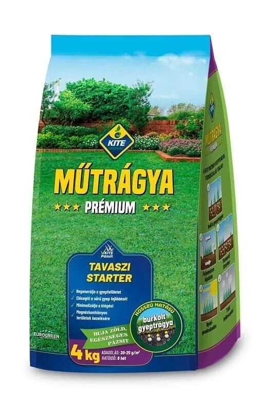 KITE prémium tavaszi indító gyeptrágya 4 kg