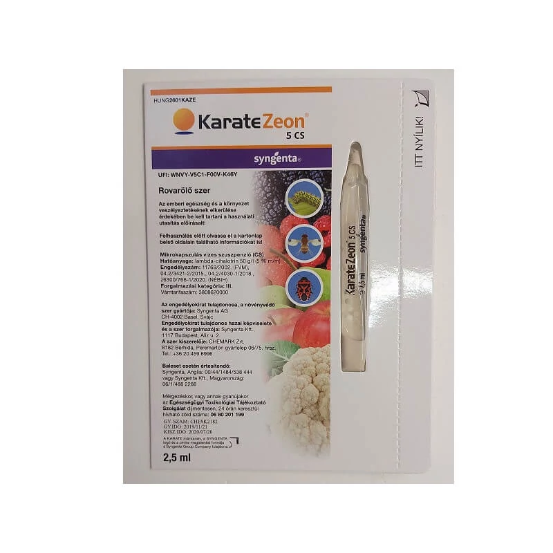 Karate Zeon 2,5 ml rovarölő
